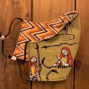 Jack and Sally face mask